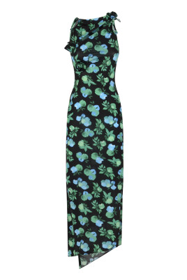 asymmetric-flower-gown-dress