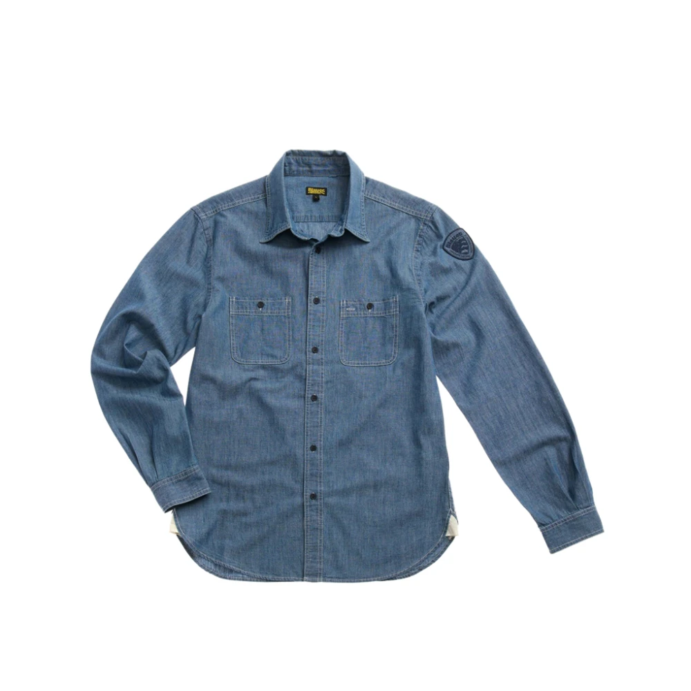 Shirts > Denim Shirts - - Blauer - Modalova