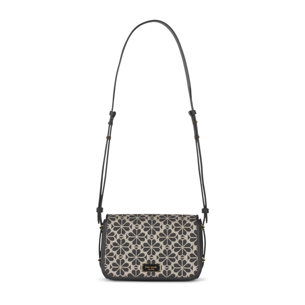 Kate Spade Bloemen Jacquard Crossbody Tas Multicolor Dames