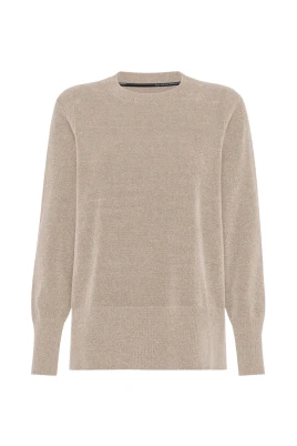 Velvet Vent Round Knit