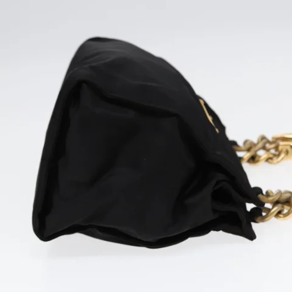 Prada Vintage Pre-owned Nylon handbags Black Dames