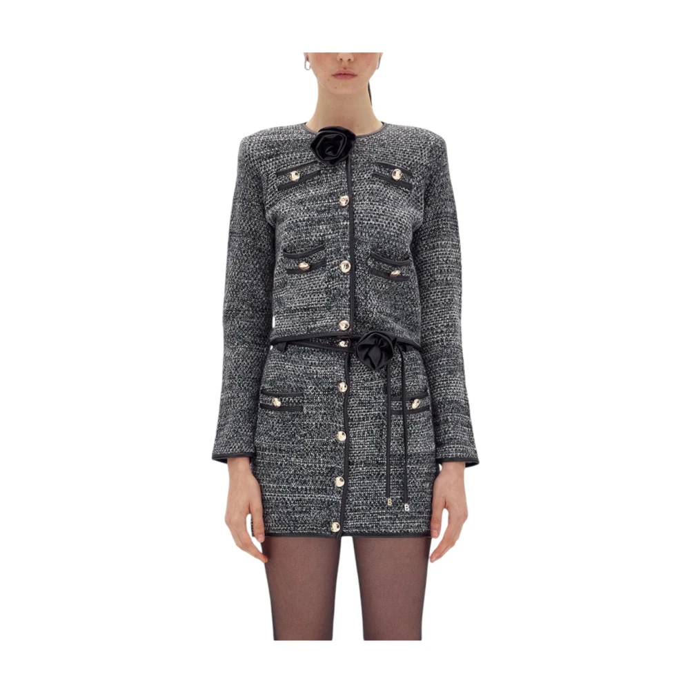 Blugirl Stijlvolle Gebreide Top Black Dames