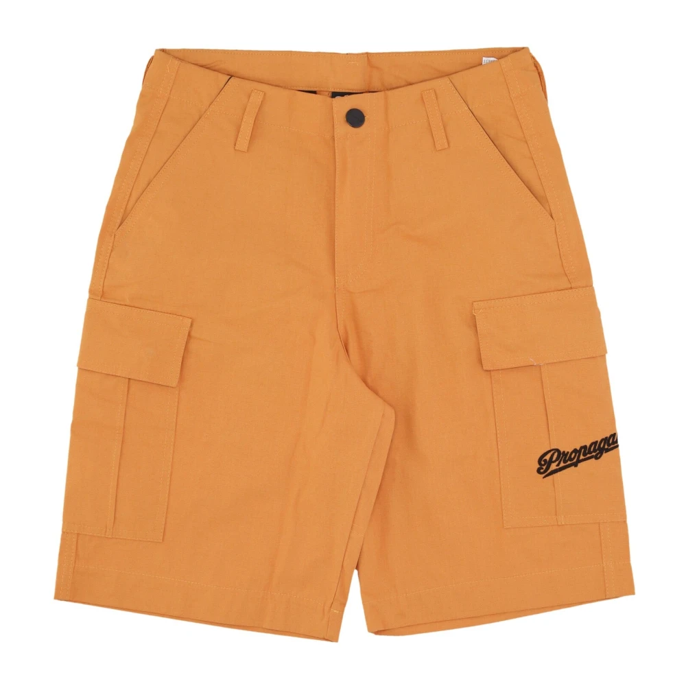 Propaganda Cargo Shorts in Ripstop Stof Brown Heren