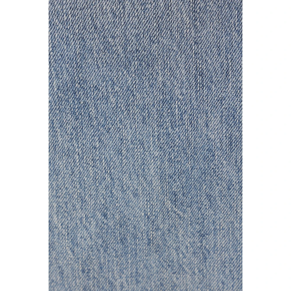 Loewe Hoge Taille Wijde Pijp Jeans Blue Dames