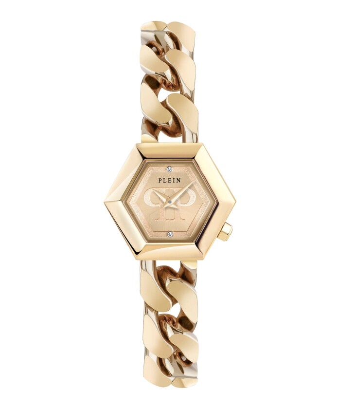 montre-hexagon-groumette-doree