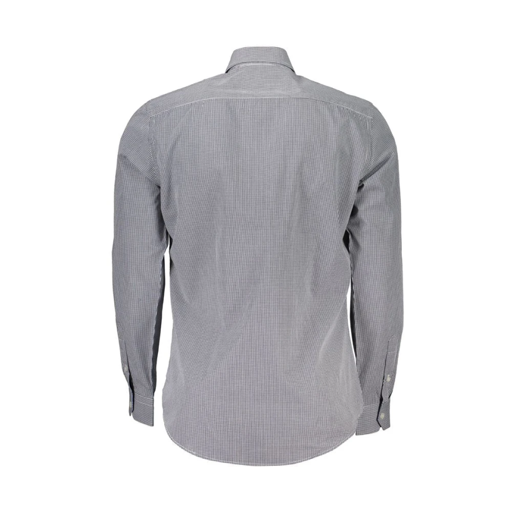 Harmont & Blaine Elegant overhemd met lange mouwen en smalle pasvorm Blue Heren