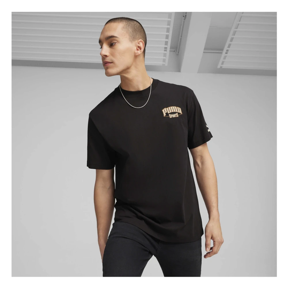 Puma Team T-shirt Black Heren