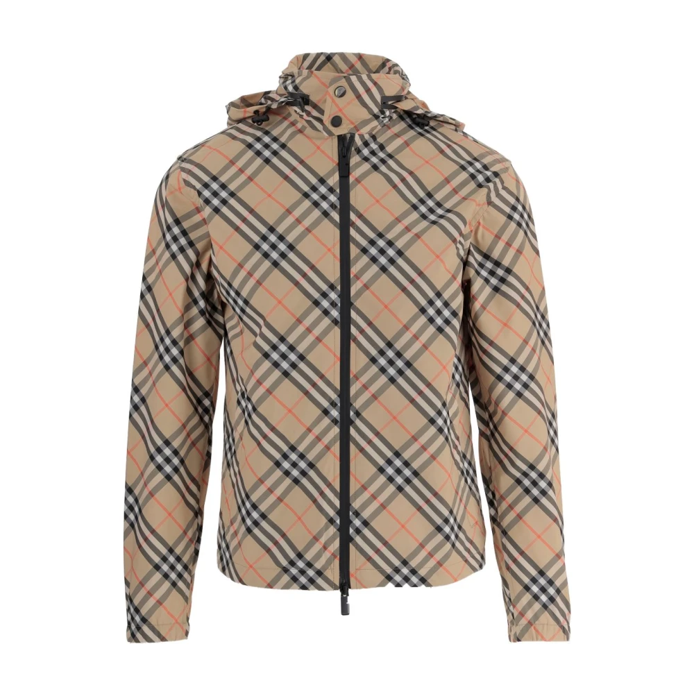 Burberry Herren Beige Jacken, Mgröße: