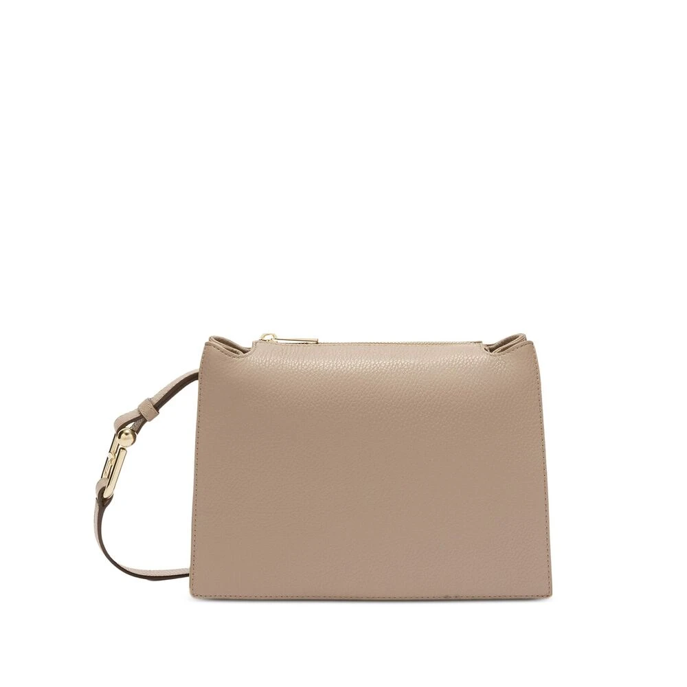 Furla Bruine Schoudertas met Toprits Brown Dames
