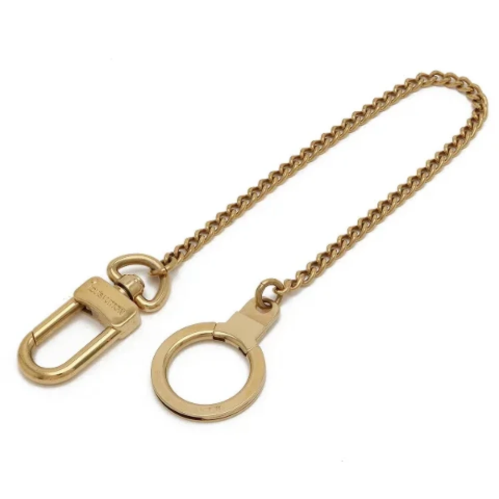 Louis Vuitton Vintage Pre-owned Metal key-holders Yellow Dames