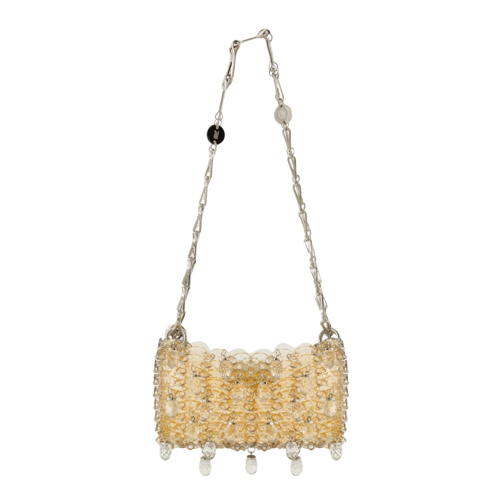 Rabanne Women's Yellow Sac 1969 Nano - Shoulder Bags - One Size - Bags