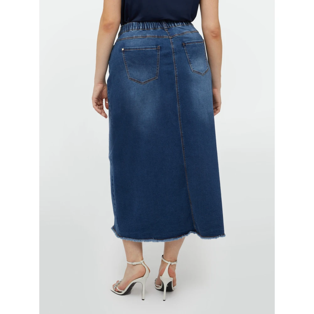 Fiorella Rubino Denim-Rock Comfort Fit Waterbesparing Blue Dames