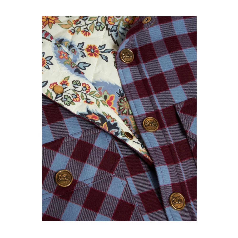 ETRO Stijlvolle Heren Overhemden Collectie Red Dames