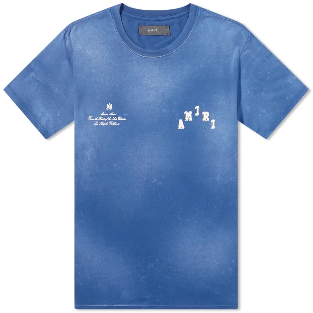 Amiri - Tops > T-Shirts - Blue - Amiri - Modalova