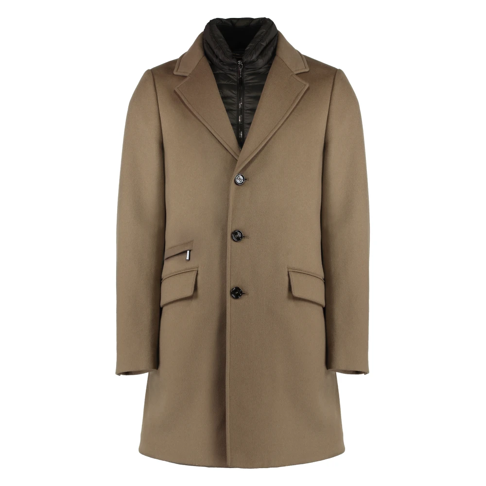 Coats > Single-Breasted Coats - - Moorer - Modalova