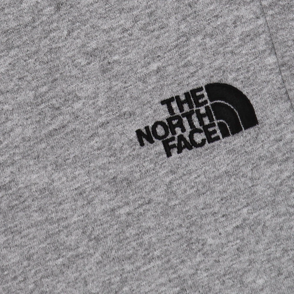The North Face Pluizige Oversized Jogger Broek Licht Grijs Gray Dames