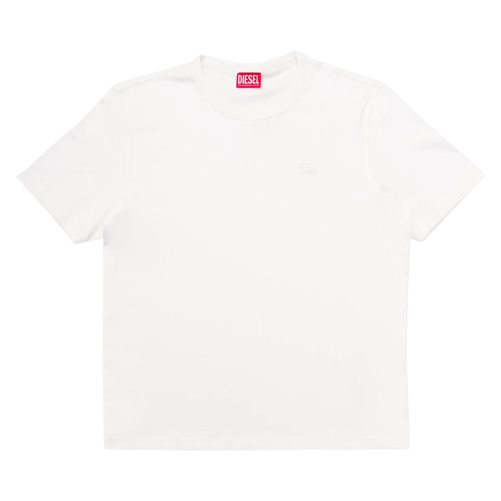 Diesel - Tops > T-Shirts - White - Diesel - Modalova
