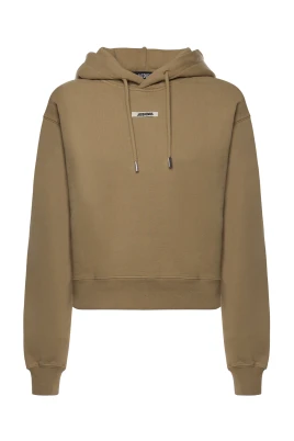 Logo Plaque Hoodie