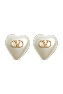 VLogo Heart Pärlörhängen