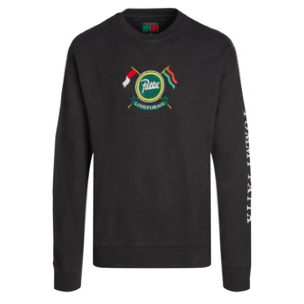Tommy Hilfiger Stijlvolle Pullover Sweater Black Heren