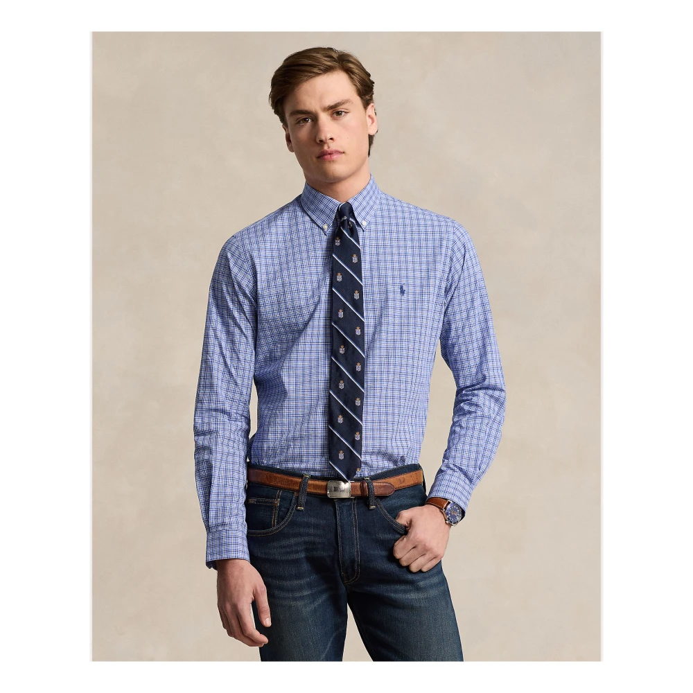 Ralph Lauren Casual Overhemd Blue Heren