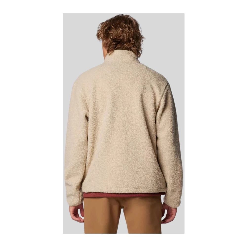 Columbia Zwarte Mesa Boucle Fleece Jas Beige Heren