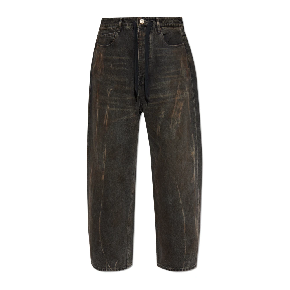 Balenciaga Jeans met Vintage Effect Black Dames