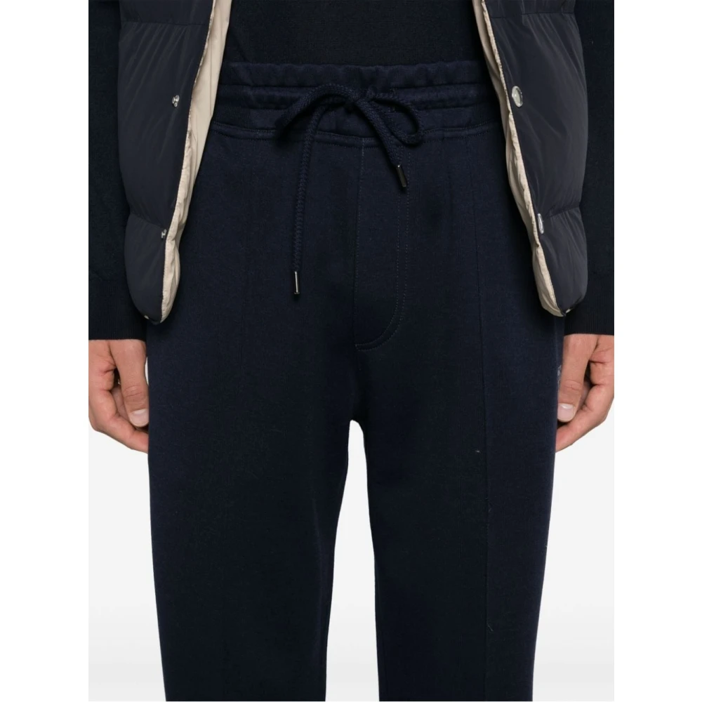 BRUNELLO CUCINELLI Lange broek voor heren Black Heren