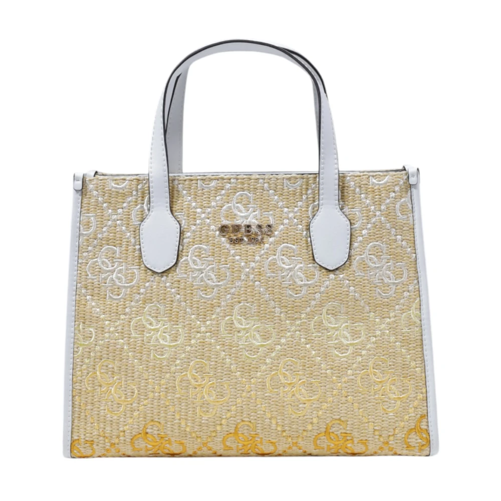 Guess Stijlvolle Grote Tassen Collectie White Dames