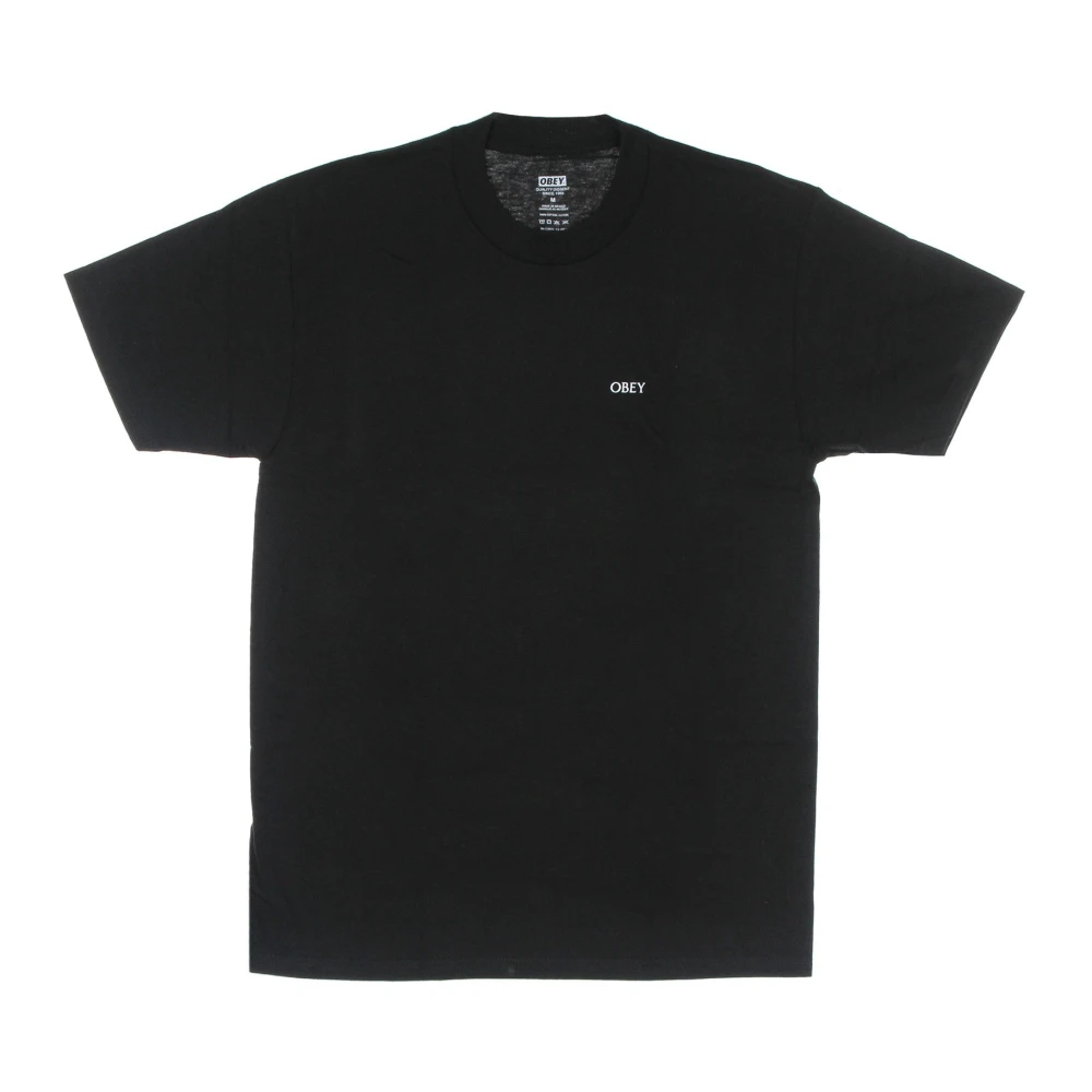 Obey Men's Black T-Shirts, S, Classic Tee Shirt