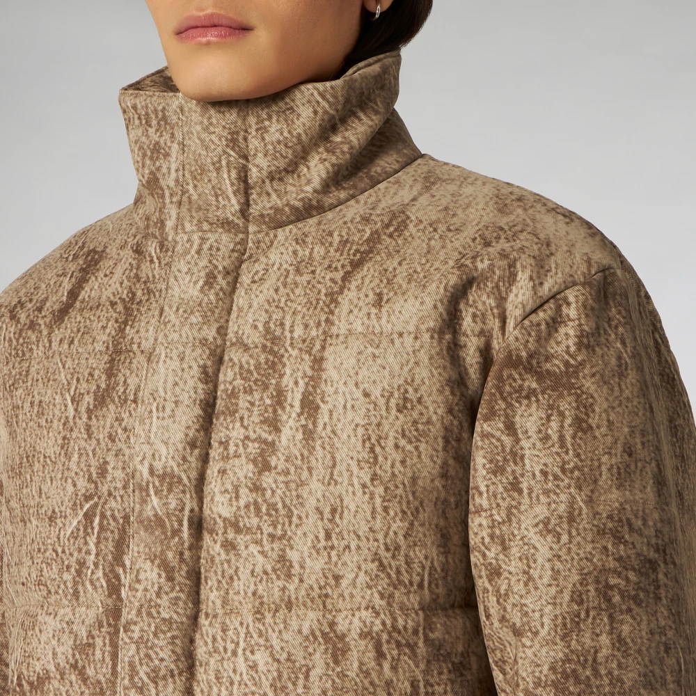 1989 Studio Puffer Jacket Brown Heren