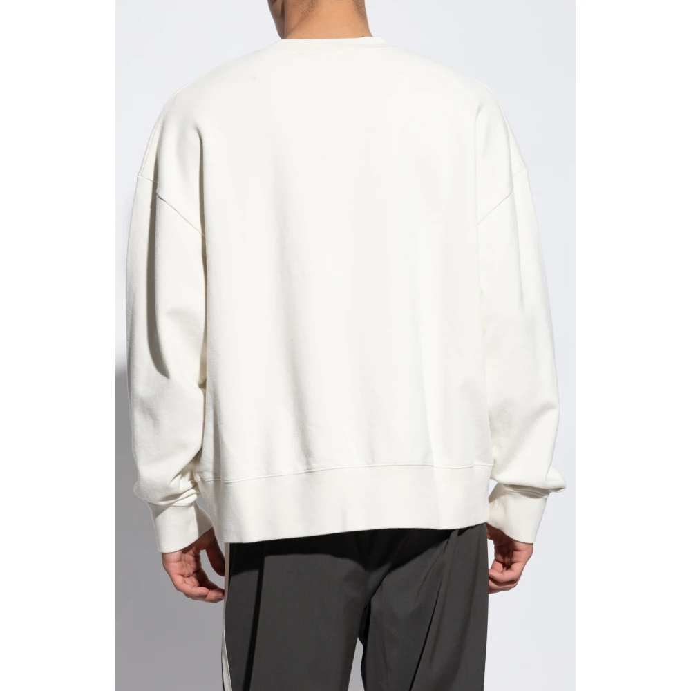 Palm Angels Sweatshirt met logo White Heren