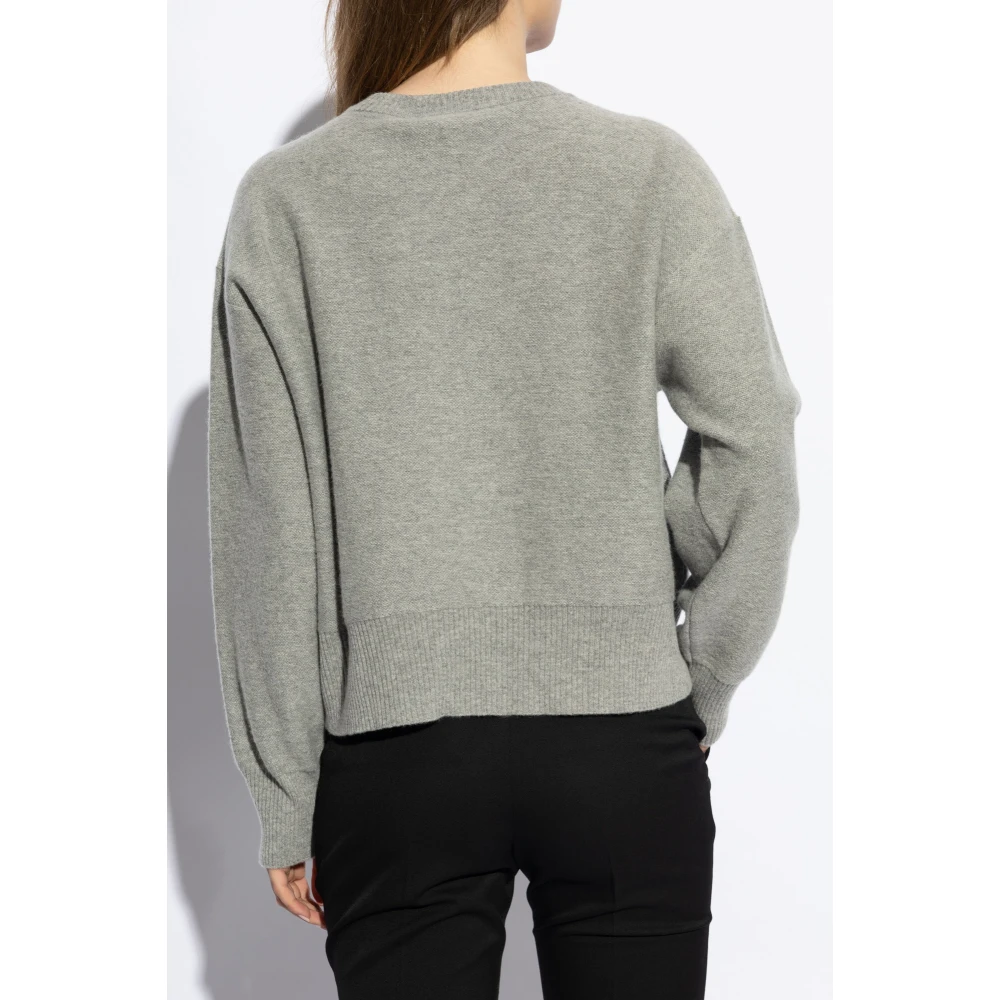 Versace Trui met Medusa-hoofd Gray Dames