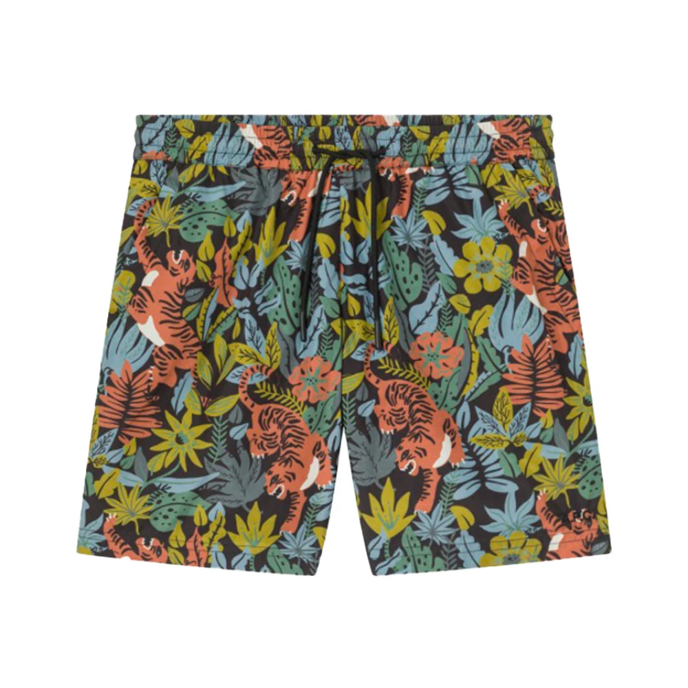 A.p.c. Tropisch Bedrukte Korte Bobby S Multicolor Heren