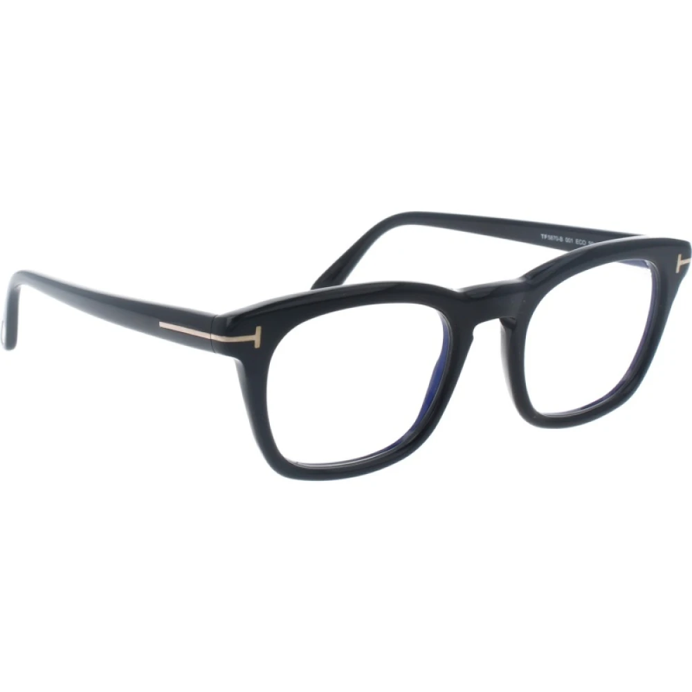 Tom Ford Originele Brilmontuur met 3 Jaar Garantie Black Heren