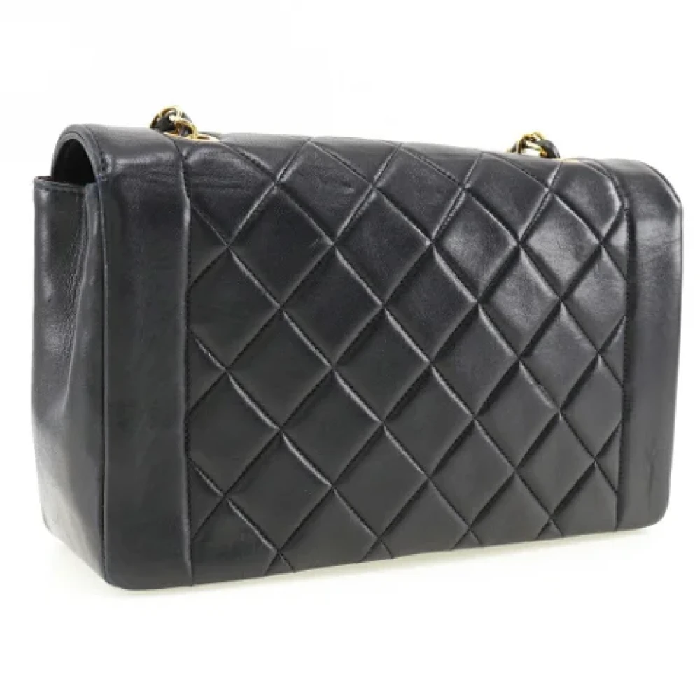 Chanel Vintage Pre-owned Fabric chanel-bags Black Dames