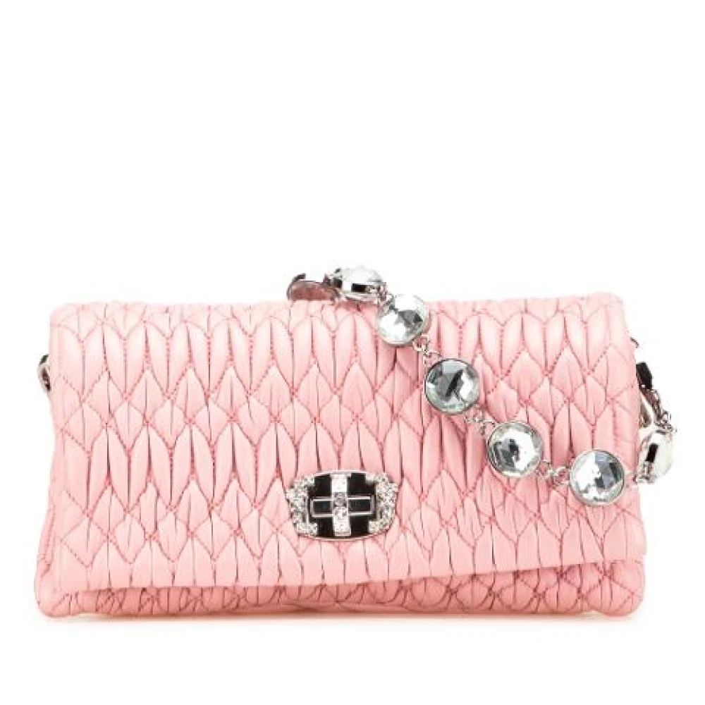 Pre-owned > Pre-owned Bags > Pre-owned Cross Body Bags - - Miu Miu Pre-owned - Modalova