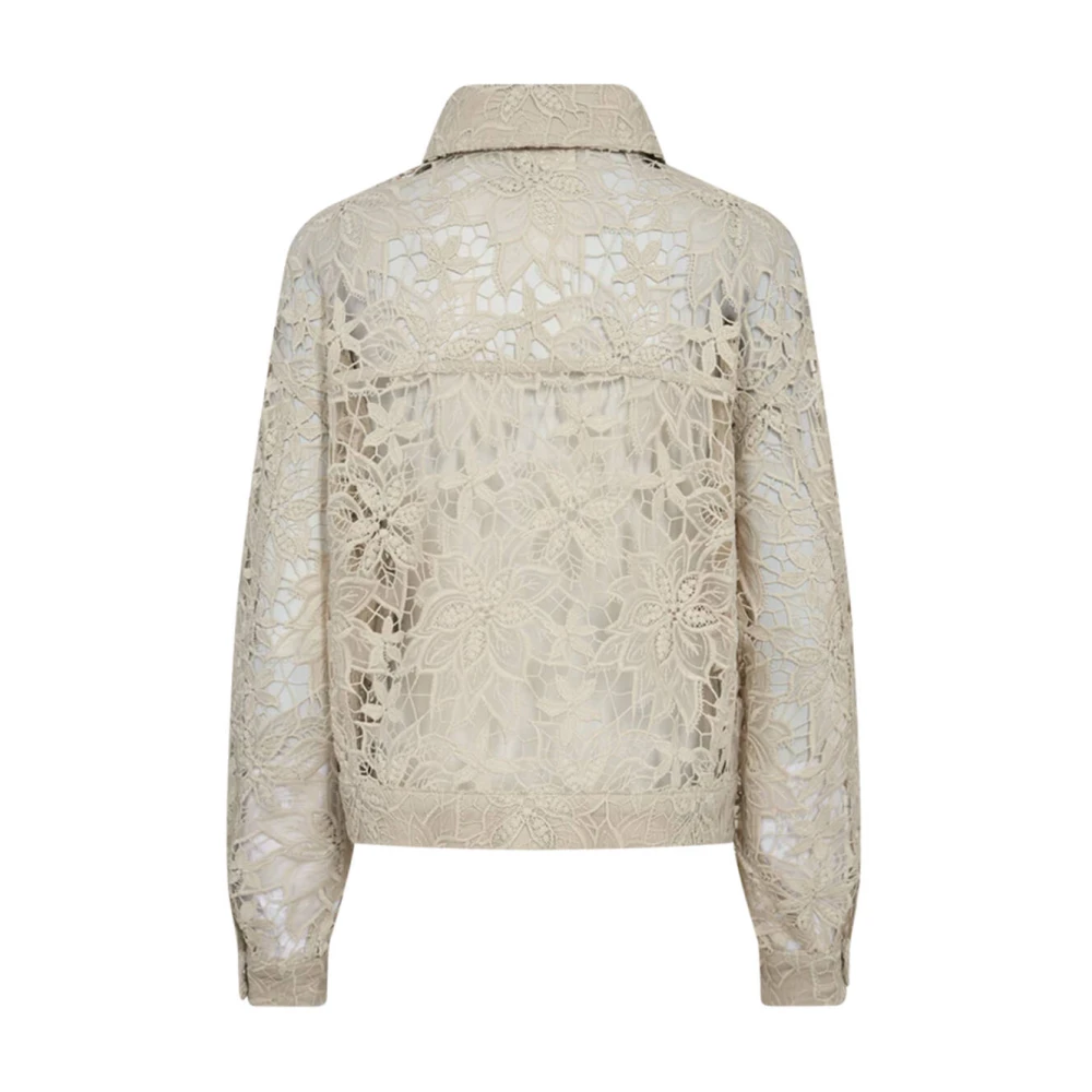 Copenhagen Muse Kanten jasje Beige Dames