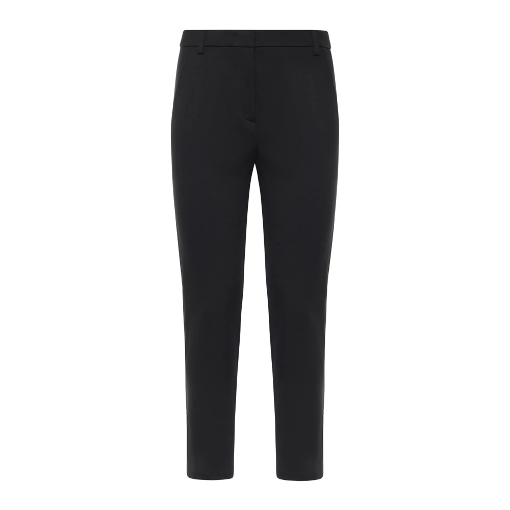 Pinko Donna Nero Pantaloni, Xl, New,