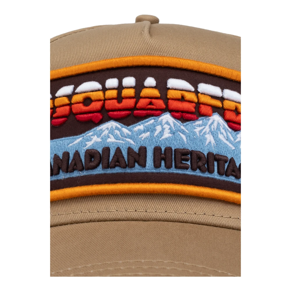 Dsquared2 Pet met klep Beige Heren
