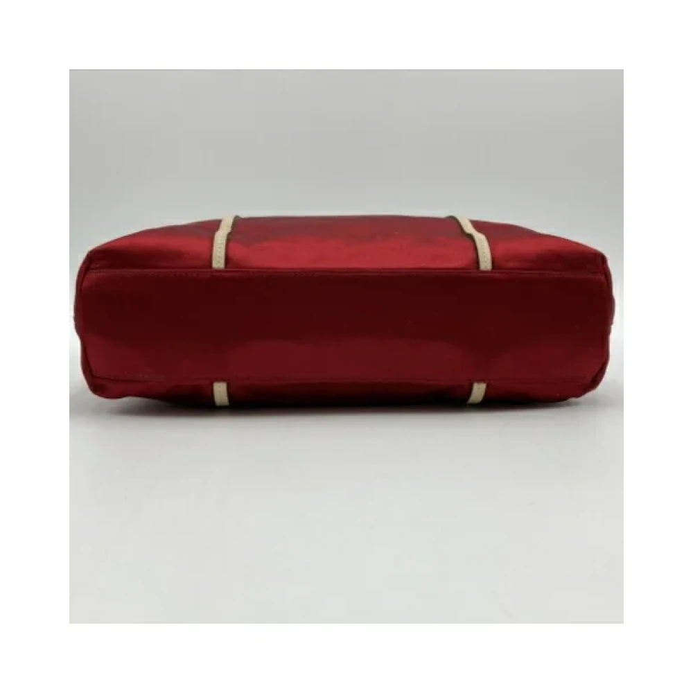Prada Vintage Pre-owned Fabric prada-bags Red Dames