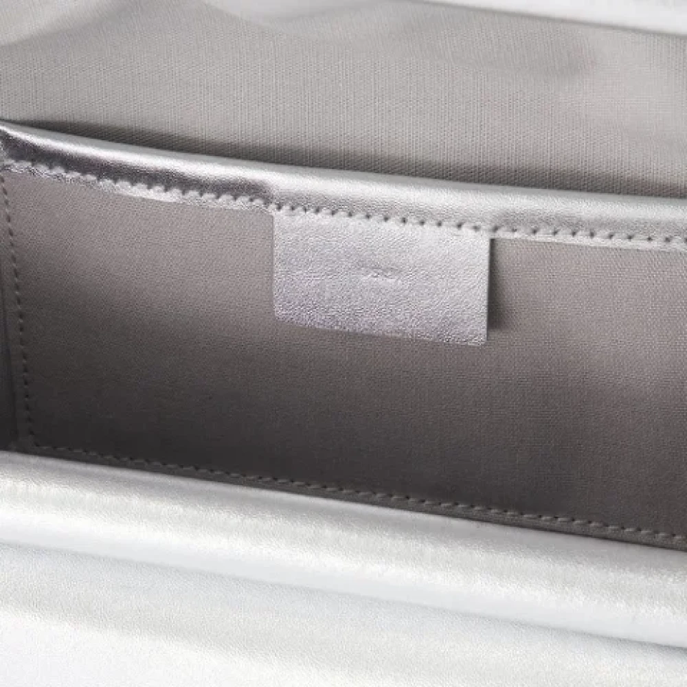 Osoi Leather handbags Gray Dames