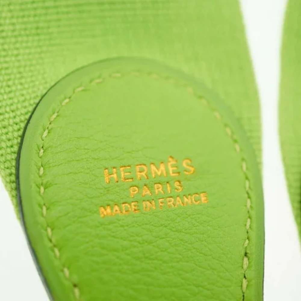 Hermès Vintage Pre-owned Leather home-office Green Dames