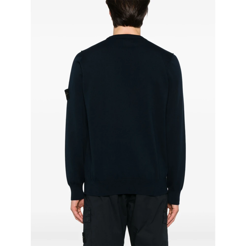 Stone Island Blauwe Casual Kleding voor Mannen Blue Heren