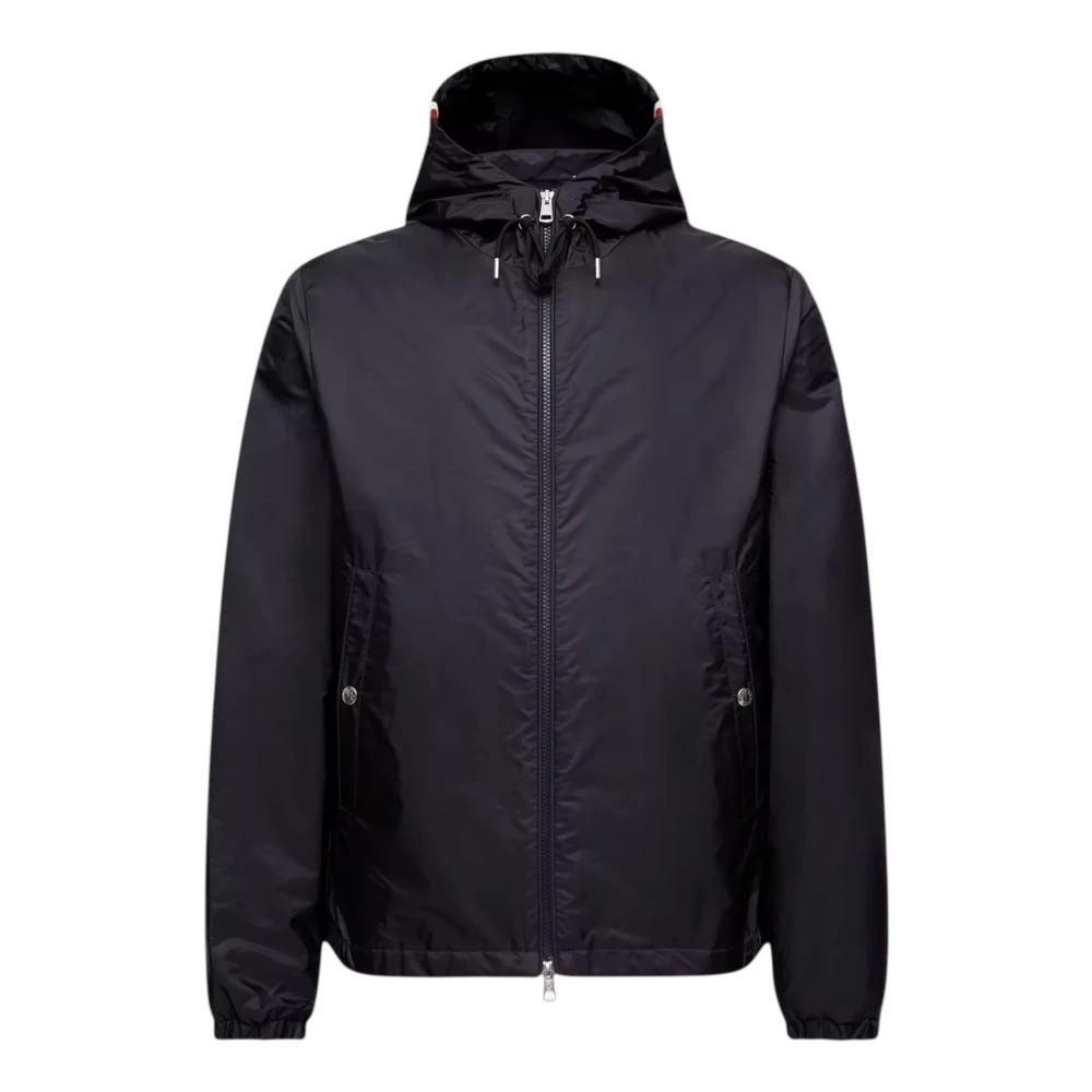 Moncler Blue Grimpeurs Hooded Windbreaker - Male - Light Jackets - L - Jackets