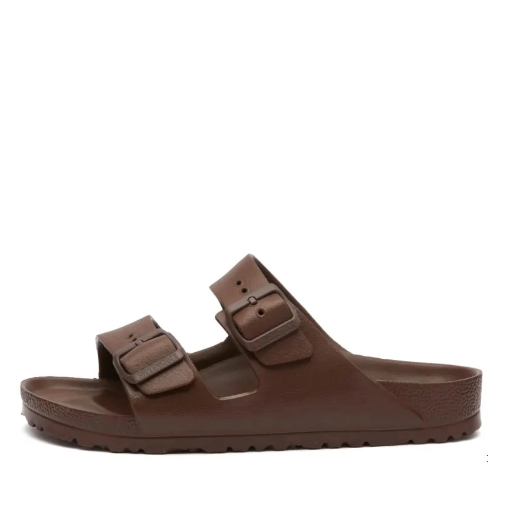 Birkenstock Rostade Sandaler Brown, Herr