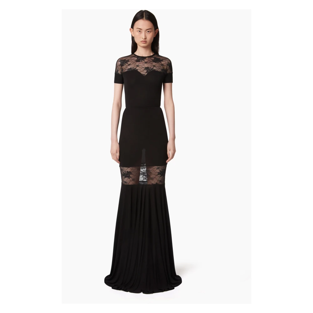 Nina Ricci TOP MET Kant Black Dames