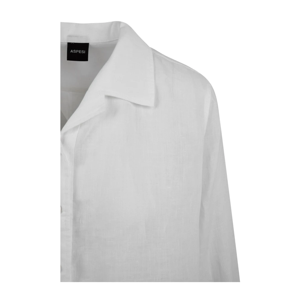 Aspesi Witte Overhemden voor Dames White Dames