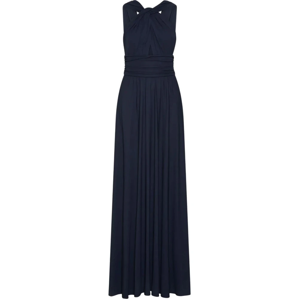 Emme Di Marella Femme Bleu Robes, Taille: 42 Fr Mister Gown