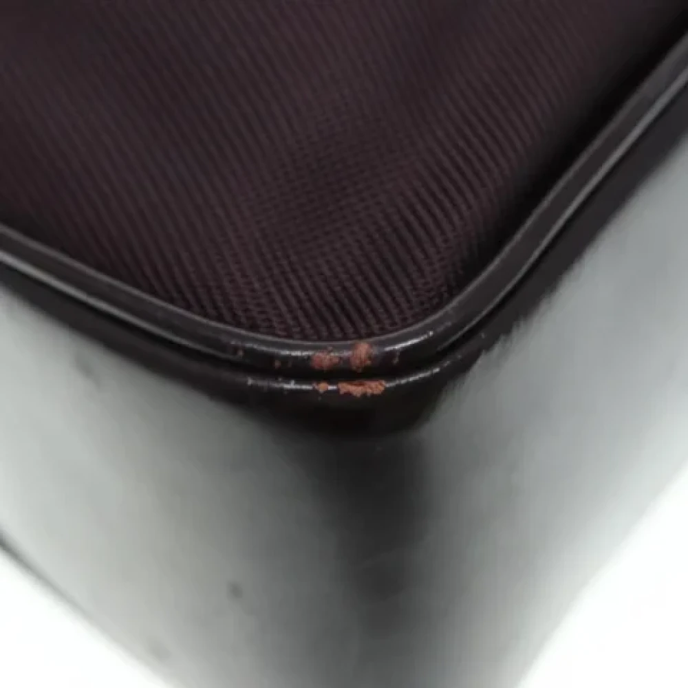 Gucci Vintage Pre-owned Fabric gucci-bags Brown Dames